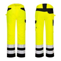 CALÇA ALTA VISIB AMARELO/PRETO PW241